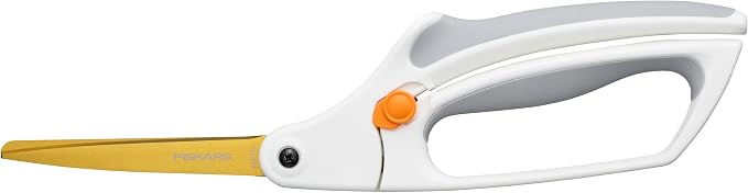 Fiskars Easy Action Titanium Scissors, Spring-Assisted Craft Scissors by Unknown