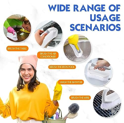 Lallisa 12 Pcs Scrub Brush Bulk - Image 3