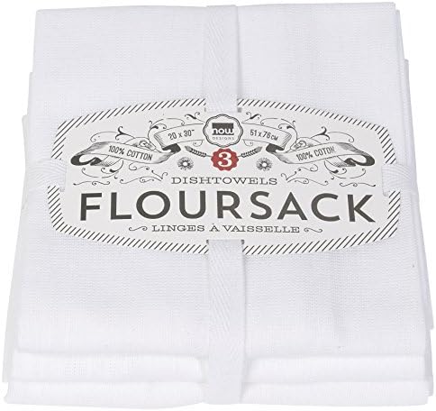 Now Designs Kitchen Dish Towels White - Image 2
