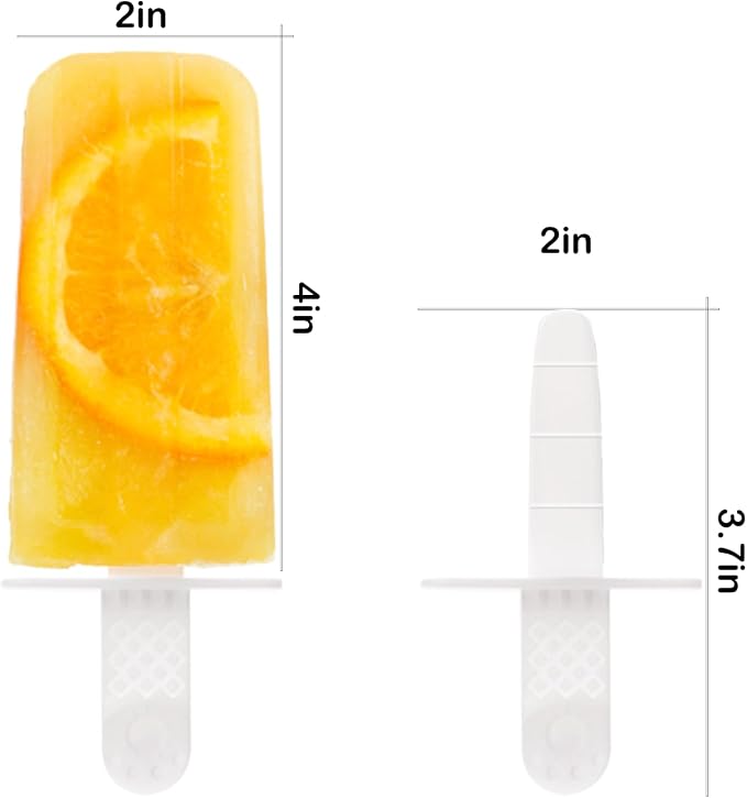 10 PCS Reusable Ice Pop Sticks – Compatible - Image 3