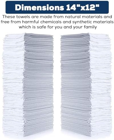 Simpli-Magic 79100 Shop Towels, Basic White - Image 3