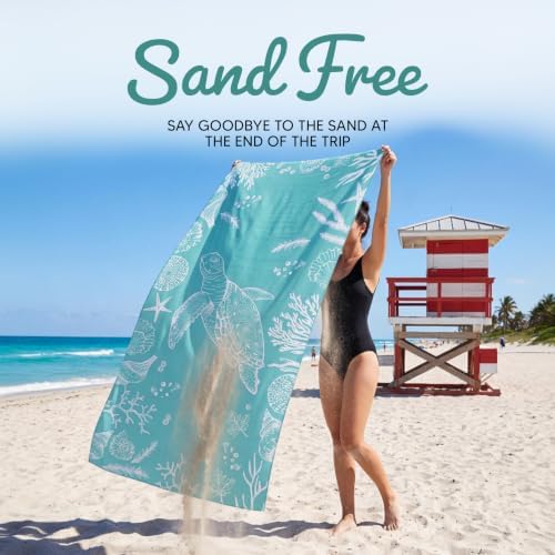 Utopia Towels Thin Lightweight Microfiber Printed Beach Towel 32x71 Inch - Image 5