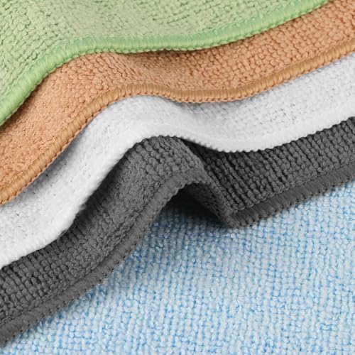 Orighty Washcloths Bulk, 100 Pack Microfiber Face Towels, 12x12 Inch - Image 3