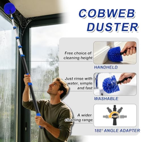 Buyplus 30FT Reach Solar Panel Cleaning Brush Kit - Image 5