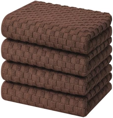 Homaxy 100% Cotton Terry Kitchen Towels by Homaxy