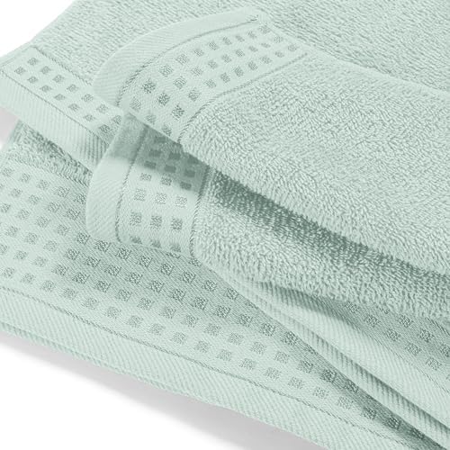 GLAMBURG 100% Cotton Oversized 2 Pack Bath Sheets 35x70, Ultra Soft Highly - Image 2
