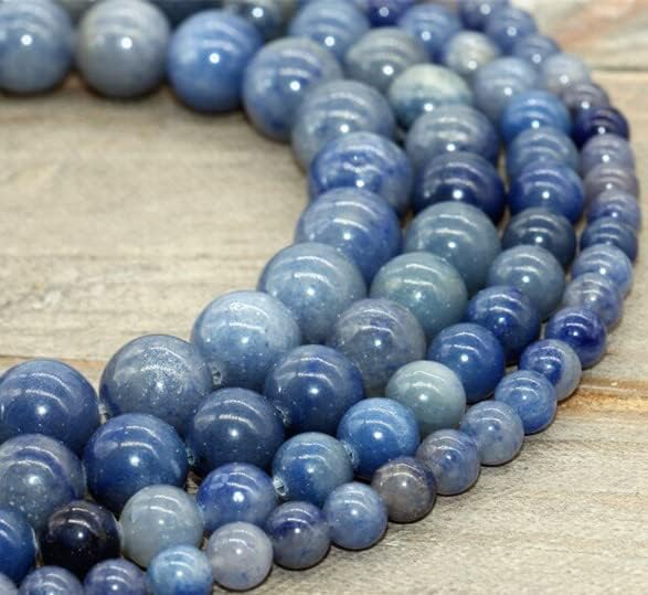 Zenkeeper 108 Pcs Blue Aventurine Beads - Image 3