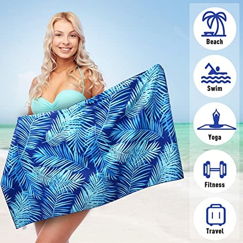 2 Pack Microfiber Beach Towel - Image 3