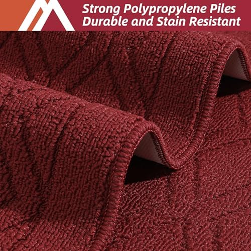 COSY HOMEER Kitchen Rugs Non Slip Washable 24"x60" Kitchen Mats - Image 3