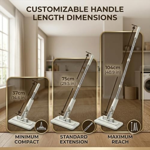 Hands Free Multi Purpose Flat Mop - Image 6