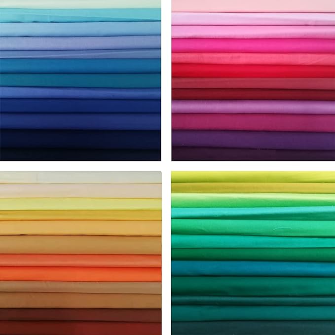 12"x12" 50pcs Cotton Fabric Squares by newamishquilt