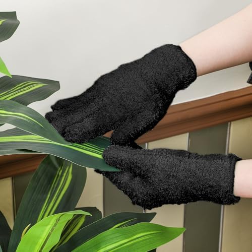 Patelai 6 Pairs Microfiber Dusting Gloves - Image 2