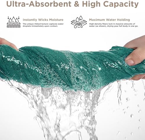 8 Piece Bath Towels Set, 2 Oversized 35 * 70 in Bath, 2 Hand, 4 Wash - Image 5
