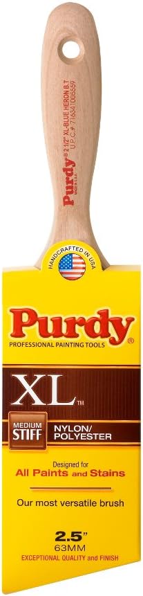 Purdy 144060925 XL Series Blue Heron B.T. Angular Trim Paint Brush, 2-1/2 inch by Purdy