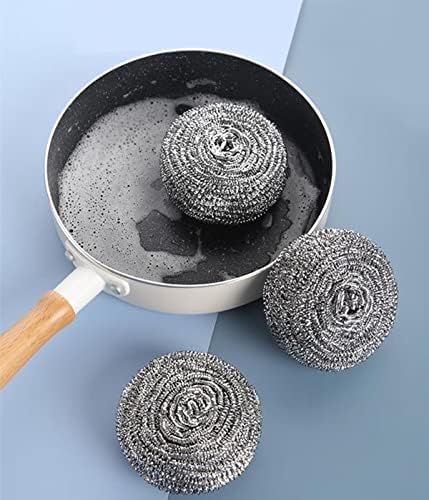 6Pcs Steel Wool Scrubbers - Image 2