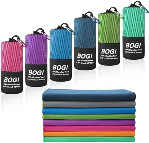 BOGI Microfiber Travel Sports Towel-Quick Dry Towel, Soft Lightweight by BOGI