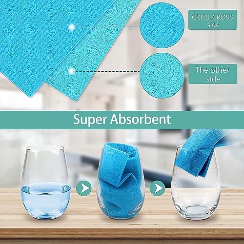 HOMEXCEL 20PK Swedish Dishcloths - Image 2