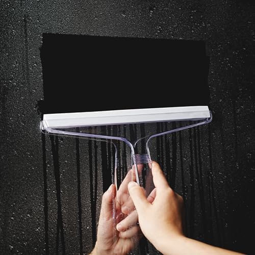 New Talent 2 PCS Shower Squeegee Transparent, - Image 2
