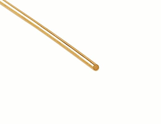 14 Gauge, Jeweler's Brass Wire, Red Brass, Round, Dead Soft, CDA #260-25FT by CRAFT WIRE