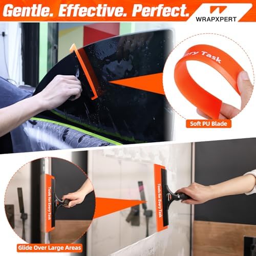 WRAPXPERT Window Tint Squeegee 2PCS 8-INCH Wide Blade Squeegee - Image 3