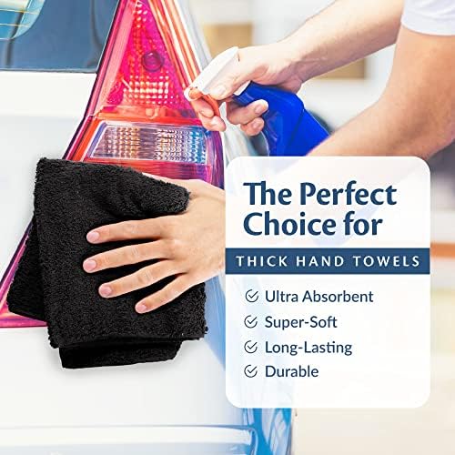100% Cotton Chamois Cleaning Towels, 12 Pack - Image 3