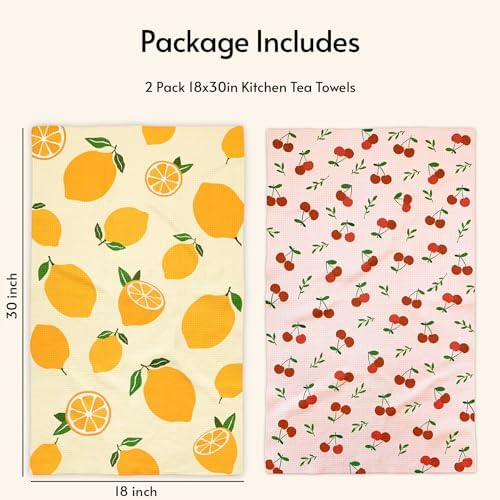 Eulnars Kitchen Towels, Microfiber Tea Towels - Image 6