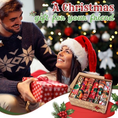 Redbaker 6 Pcs Christmas Kitchen Towels, Nutcracker Funny Dish Towel, Xmas - Image 5