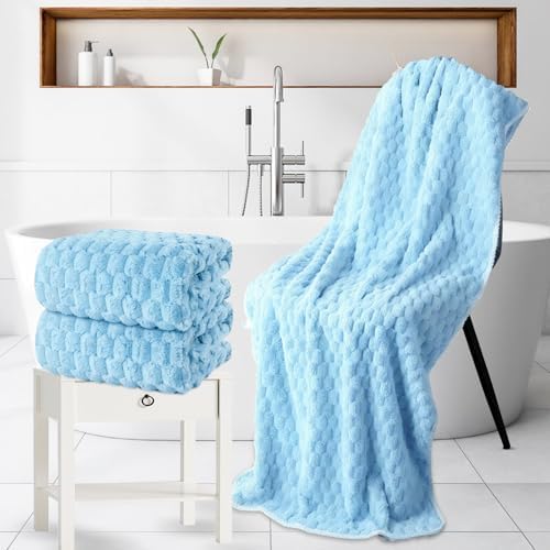 Extra Large Microfiber Bath Towels, 35″ x 70″ - Image 2