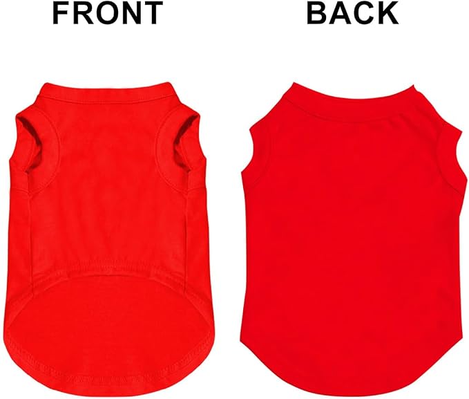 Custom Dog Clothes Shirts for Small Large Dogs Breathable Pet Shirt Customized - Image 2