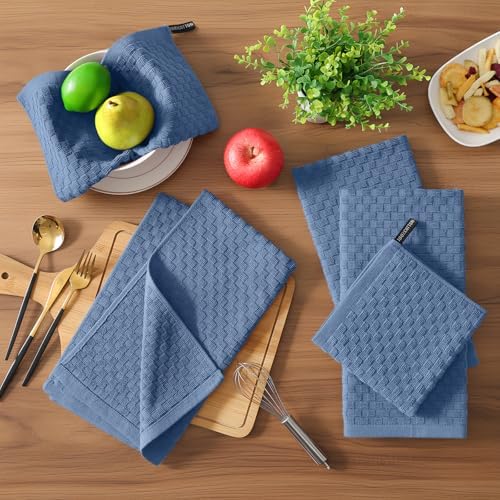 Homaxy 100% Cotton Terry Kitchen Towels - Image 6