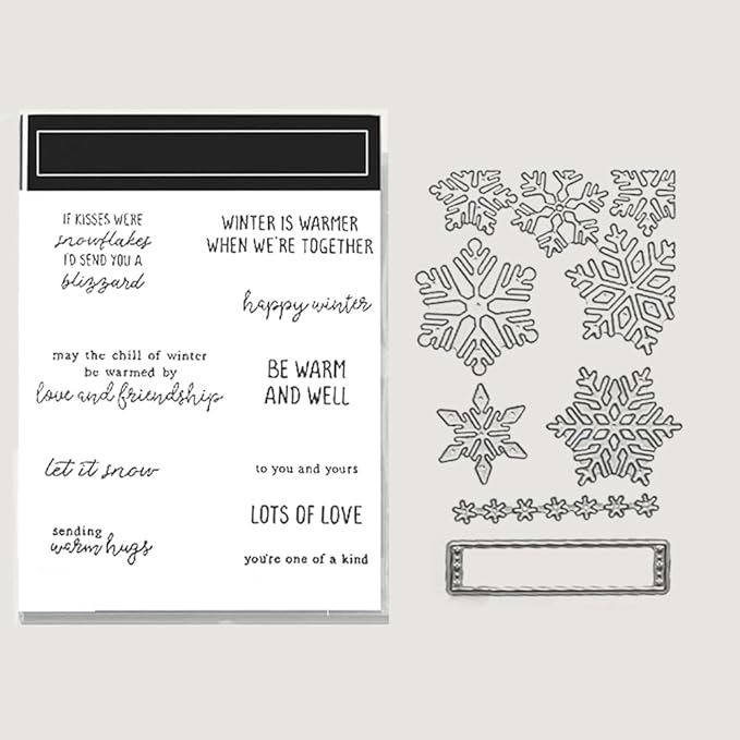 2025-2026 Stamps and Dies for Card Making, Stamps and Dies Set 2025 for Christmas and Halloween, Die Cut DIY Various Festivals Album Scrapbooking Birthdays Greeting Card (M4343)