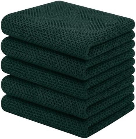 Homaxy 100% Cotton Waffle Weave Kitchen Towels by Homaxy