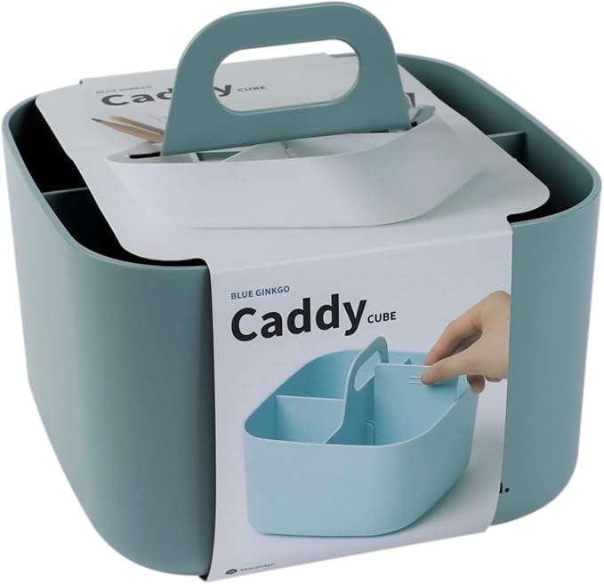 BLUE GINKGO Stackable Organizer Caddy, Made in Korea | Portable. Adjustable. by BLUEGINKGO