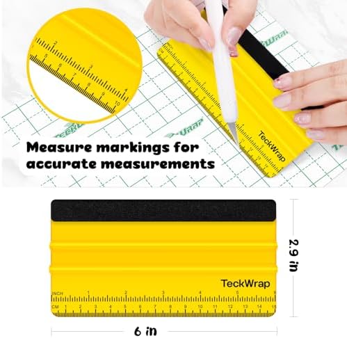 TECKWRAP Felt Squeegee Scraper Tool - Image 2