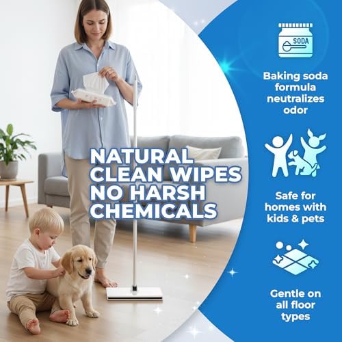 Hands-Free Flat Floor Sweeper Mop - Image 6