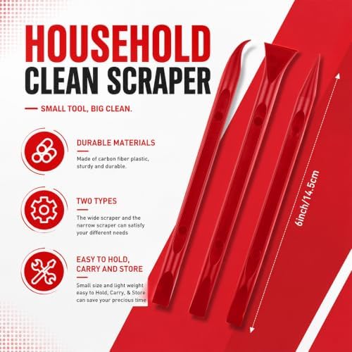 Honoson 9 Pcs Cleaning Scraper Tool Detailing Picks Non Scratch - Image 3