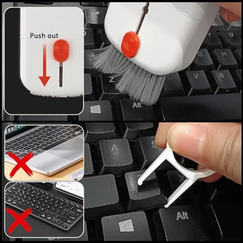 ZUFECY 6-in-1 Keyboard Cleaning Kit, Office & Gaming Setups​ - Image 5
