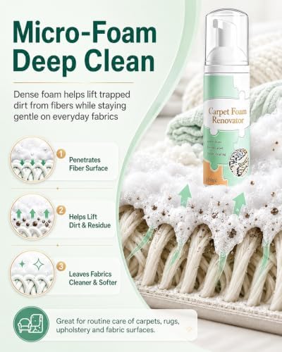 Waterless Carpet Foam 100ml Stain Remover - Image 5