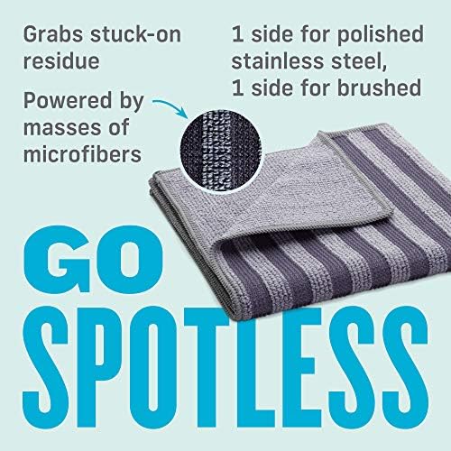 E-Cloth Stainless Steel Cleaning Cloth, Microfiber Stainless Steel Cleaner - Image 3