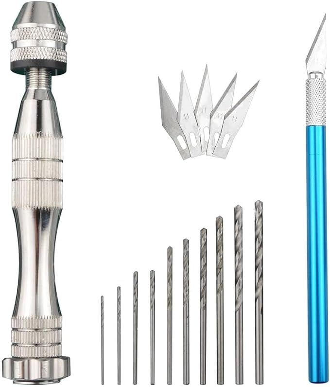 Professional 33 PCS Model Tools Kit Modeler Basic Tools Craft Set Hobby - Image 4