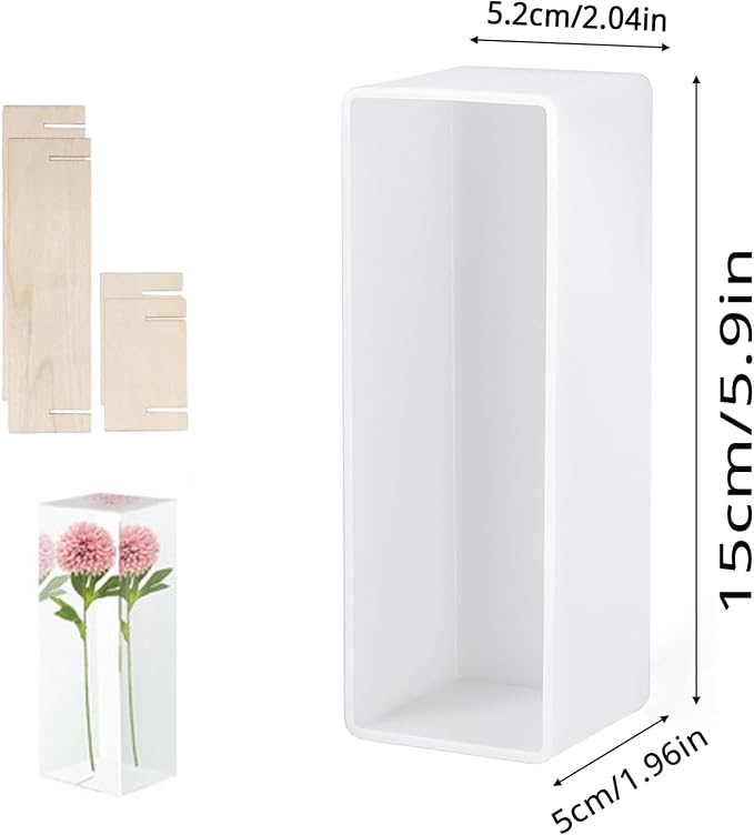 Rectangle Silicone Resin Mold - Image 2