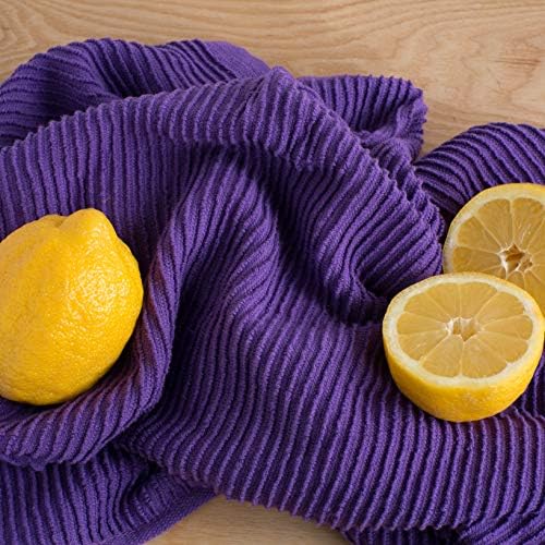 Now Designs Ripple Kitchen Towel, Prince Purple - Image 5