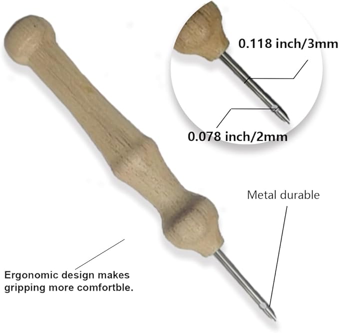 INFUNLY 2PCS Mushroom Punch Needle Kit - Image 3
