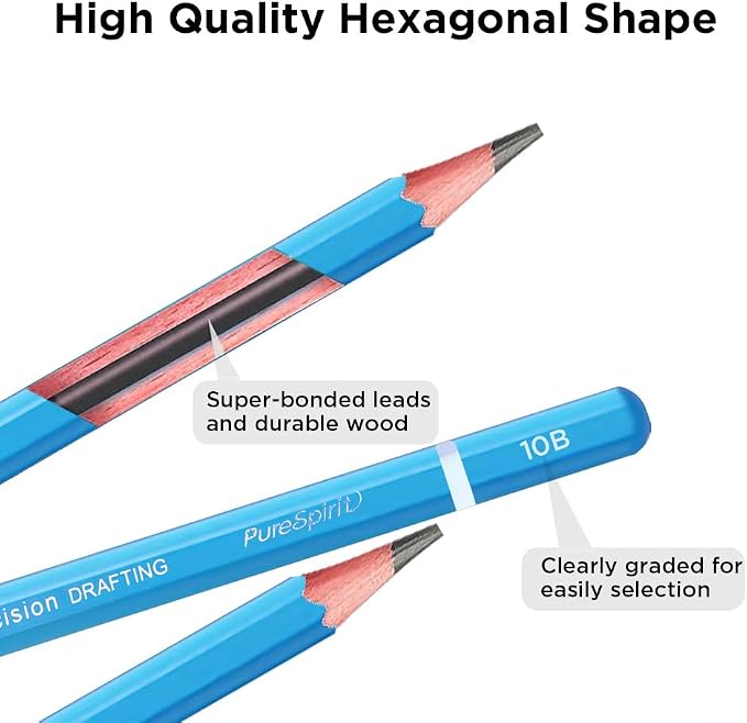 Sketch Pencils for Drawing, Sketching & Doodling | Graphite Pencil for Artists - Image 2