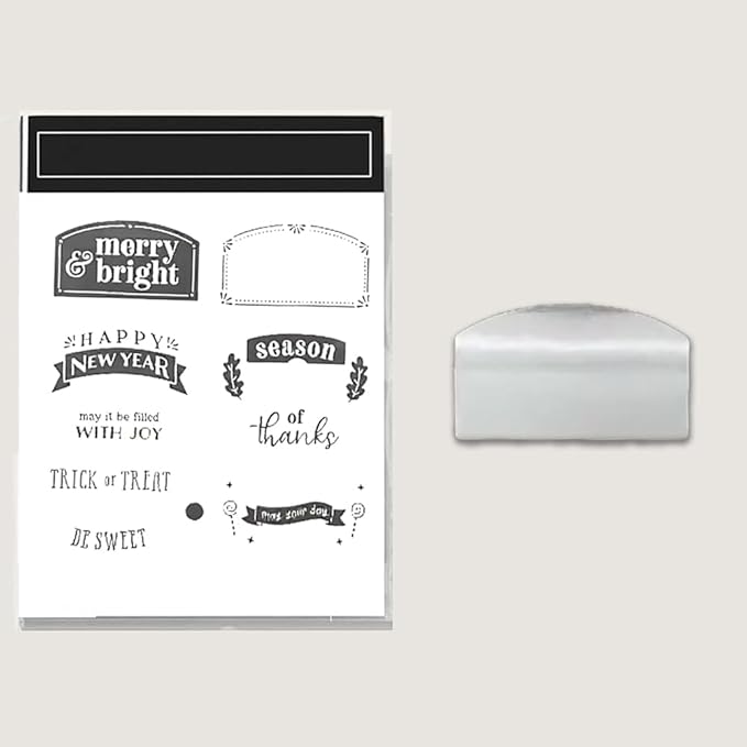 2025-2026 Stamps and Dies for Card Making, Stamps and Dies Set 2025 for Christmas and Halloween, Die Cut DIY Various Festivals Album Scrapbooking Birthdays Greeting Card (M4340)