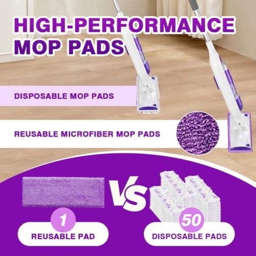 HOMEXCEL Microfiber Mop Pads 10 Pack - Image 5