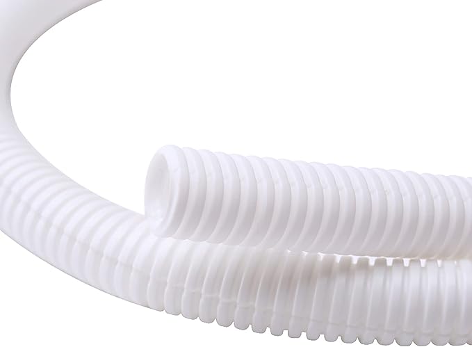 Alex Tech 50ft - 1/4 inch Split Wire Loom Tubing - White by AlexTech