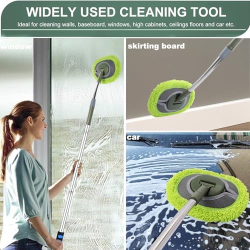 Wall Cleaner Mop Max 66’’ Long Handle, - Image 3
