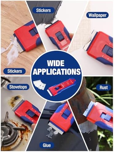 WORKPRO Retractable Razor Blade Scraper - Image 6