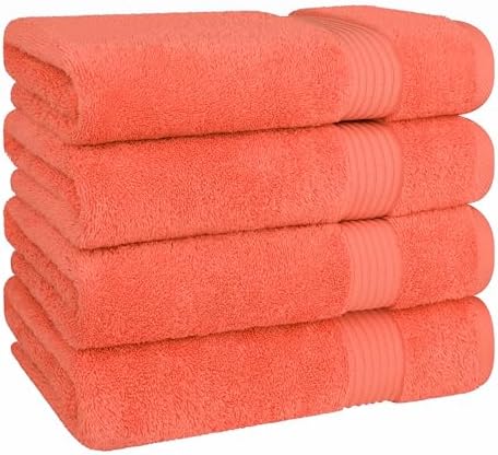 Cotton Paradise 100% Cotton Turkish Towel Set, Soft Absorbent Quick Dry - Image 5